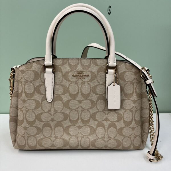 COACH コーチ F29683 セージ キャリーオール 2wayバッグ の買取価格をご紹介♪ 高く売る為には…【春日店】 - リサイクルマートは現在冷蔵庫の買取、家具の買取強化中です！お気軽にお問い合わせください。