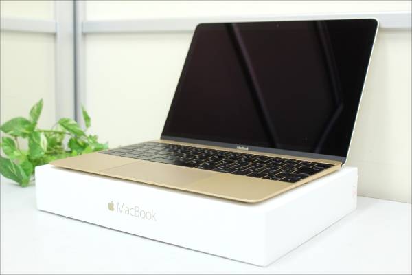 (久留米市) MacBook Retina 12インチ MK4M2J/A ゴールド - リサイクルマートは現在冷蔵庫の買取、家具の買取強化中です！お気軽にお問い合わせください。