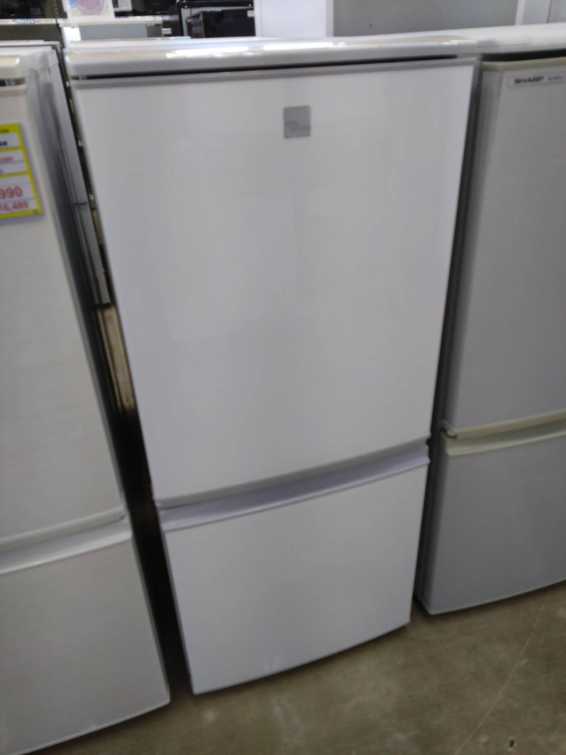 【SHARP シャープ 137L冷蔵庫 SJ-14E6 2019年式】を買取いたしました！ - リサイクルマートは現在冷蔵庫の買取、家具の買取強化中です！お気軽にお問い合わせください。