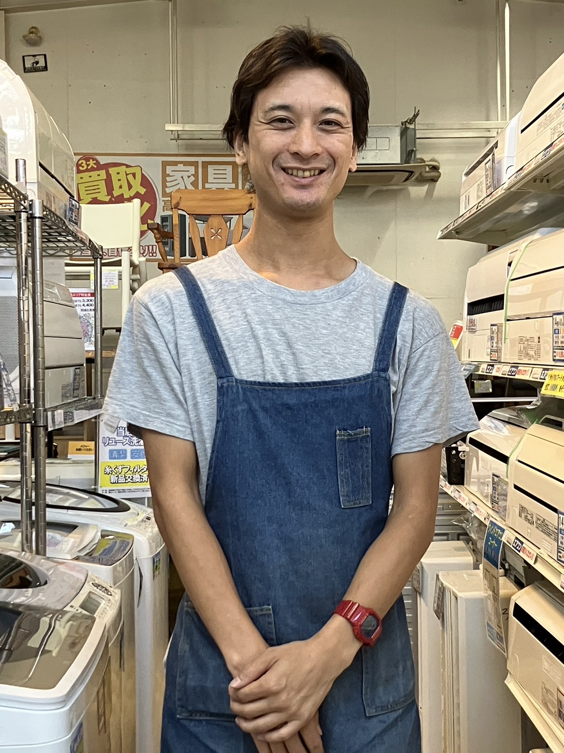 <small>リサイクルマート</small>福重店店長