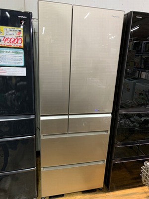 【⭐️美品⭐️2016年製 Panasooic 510Lフレンチドア冷蔵庫 NR-F511XPV-N ガラス扉 日本製 パナソニック】お買取りしました! - リサイクルマートは現在冷蔵庫の買取、家具の買取強化中です！お気軽にお問い合わせください。