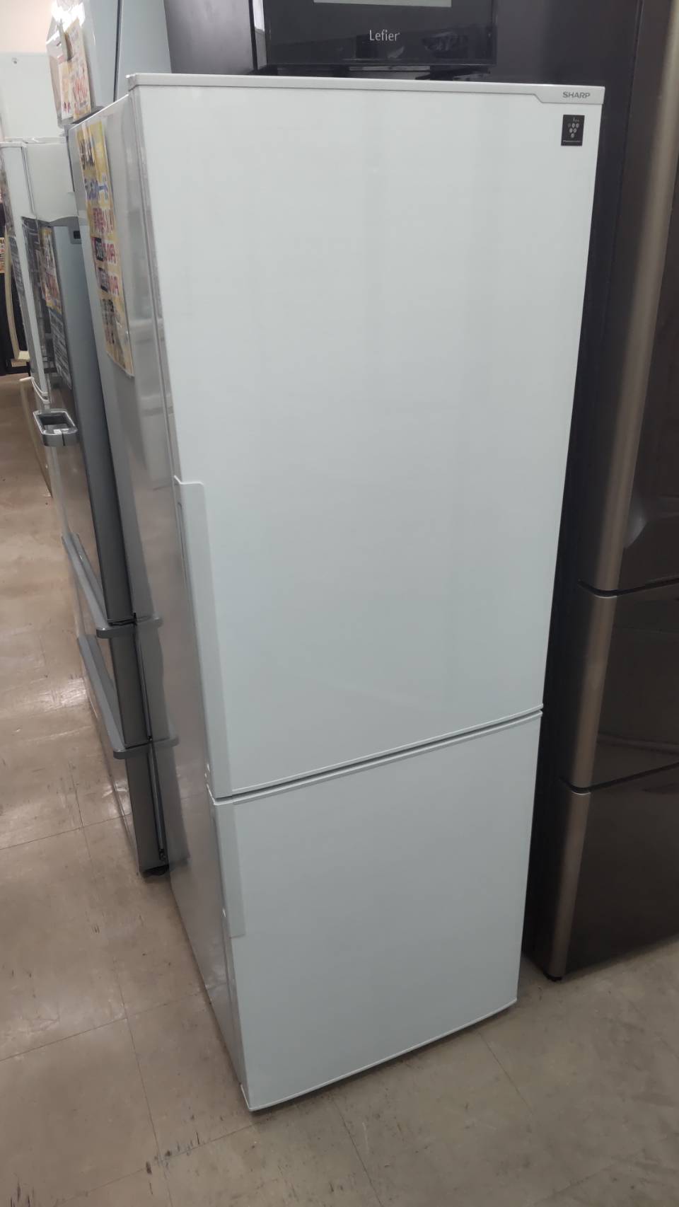 【⭐SHARP シャープ 271L 冷蔵庫 2017年 SJ-PD27C-W 右開き 2ドア ホワイト系 プラズマクラスター 大容量102Lフリーザー搭載⭐】を買取りさせて頂きました！冷蔵庫の在庫多数御座います！😆👍 - リサイクルマートは現在冷蔵庫の買取、家具の買取強化中です！お気軽にお問い合わせください。