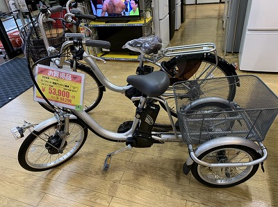 【電動アシスト付き自転車】高価買取中です!お売り下さい!!