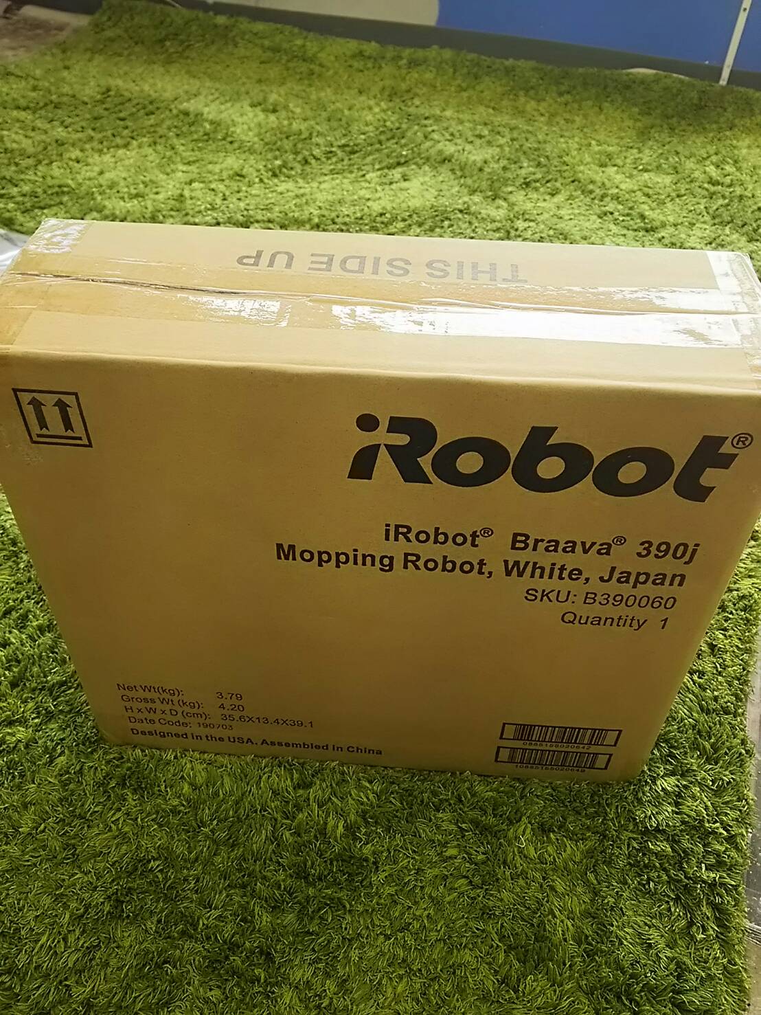 【iRobot Braava 390j お掃除ロボット アイロボット ブラーバ 未開封品 未使用品 B390060】を買取いたしました！！ - リサイクルマートは現在冷蔵庫の買取、家具の買取強化中です！お気軽にお問い合わせください。