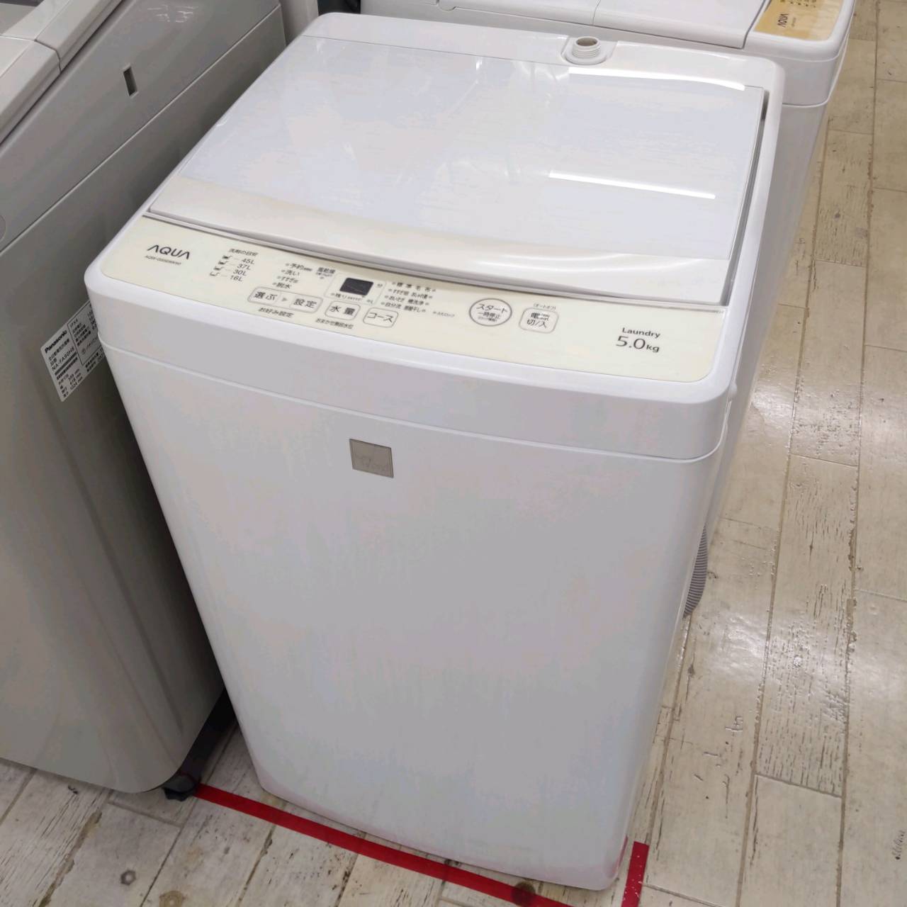 【2019年製 Haier 5.0kg 洗濯機 ナチュラルウッド風カラー】を買い取りました！ - リサイクルマートは現在冷蔵庫の買取、家具の買取強化中です！お気軽にお問い合わせください。