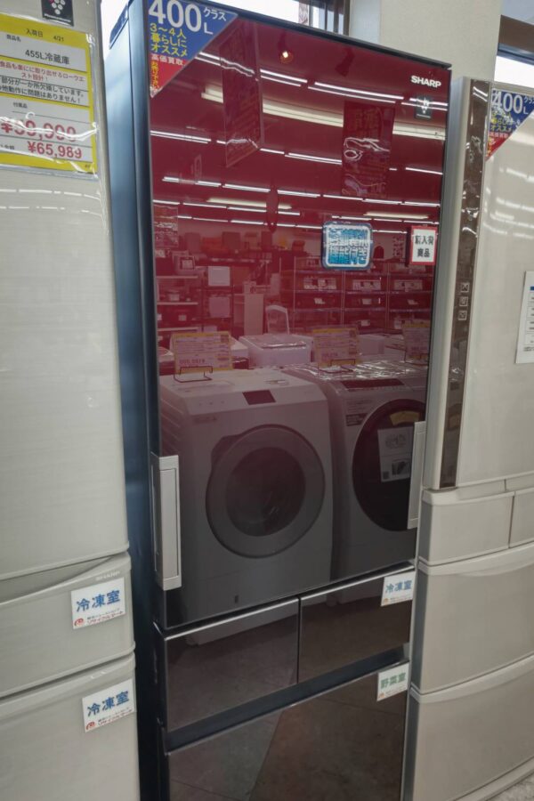 【SHARP/シャープ/415L冷蔵庫/2019年式/SJ-GT42E-R】お買取させて頂きました！！ - リサイクルマートは現在冷蔵庫の買取、家具の買取強化中です！お気軽にお問い合わせください。