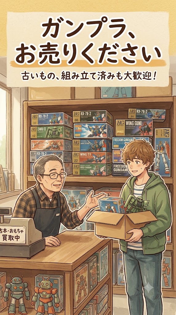 【ガンプラ買取強化！】未組み立ての定番キットから限定品・PG・MGまで！あなたのコレクション、高く買います！🤖✨