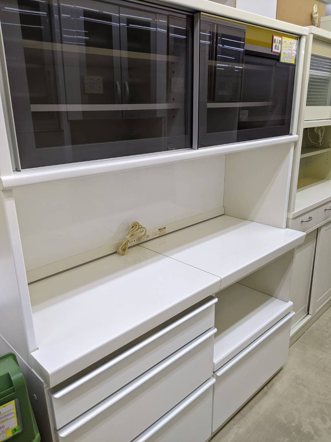 【⭐️激安販売中！！⭐️ 松田家具 2面レンジボード  食器棚 140×52×180cm】をお買取りしました! - リサイクルマートは現在冷蔵庫の買取、家具の買取強化中です！お気軽にお問い合わせください。