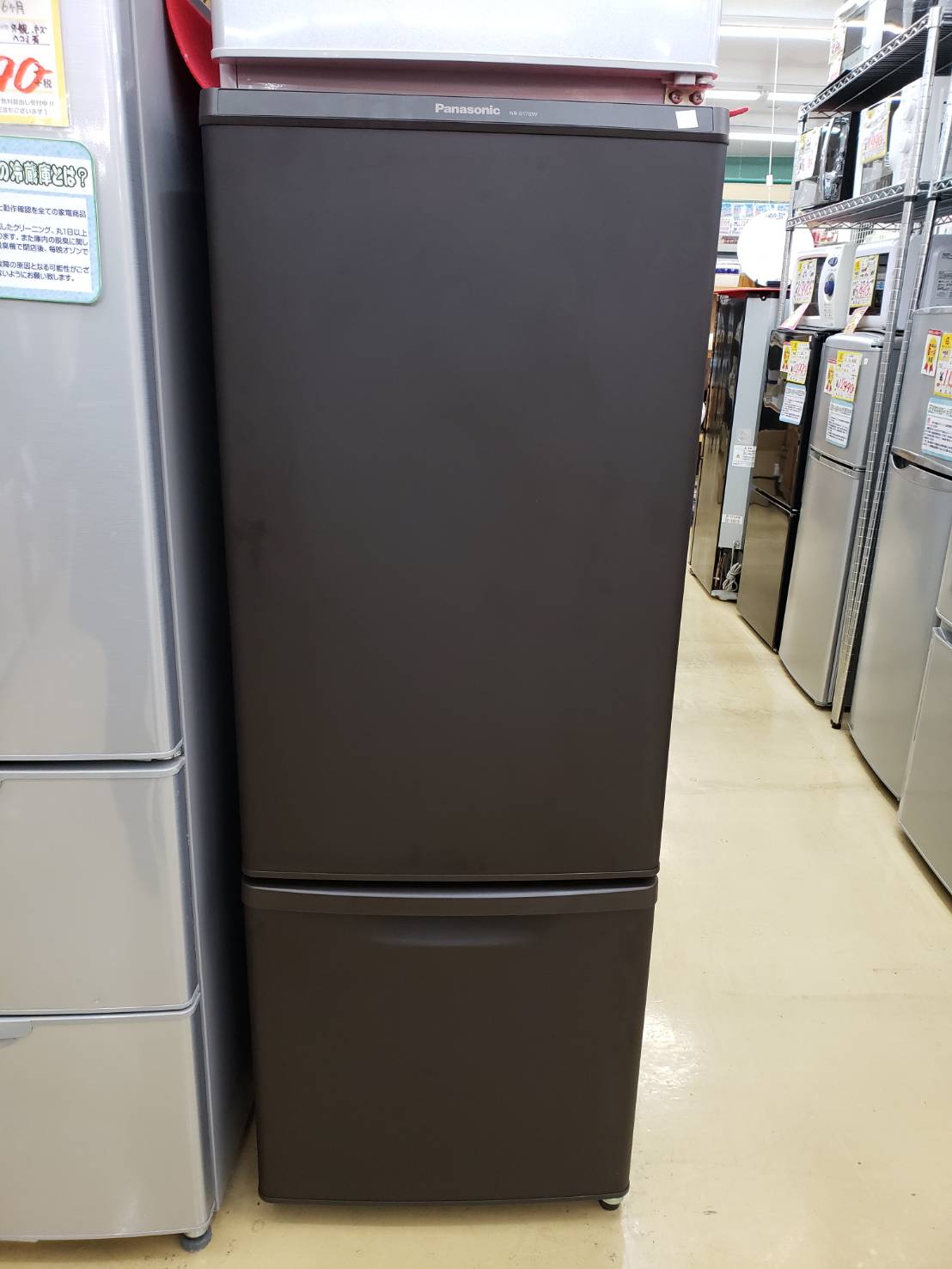 Panasonic　/　パナソニック　168L冷蔵庫　2019年製　NR-B17BW　お買取致しました！ - リサイクルマートは現在冷蔵庫の買取、家具の買取強化中です！お気軽にお問い合わせください。