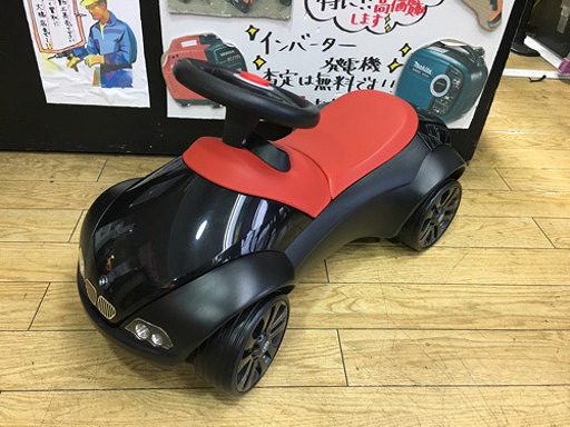 【BMW純正 ベビーレーサー2 乗用玩具 ベビーカー キックカー ブラックサファイア】お買取しました! - リサイクルマートは現在冷蔵庫の買取、家具の買取強化中です！お気軽にお問い合わせください。