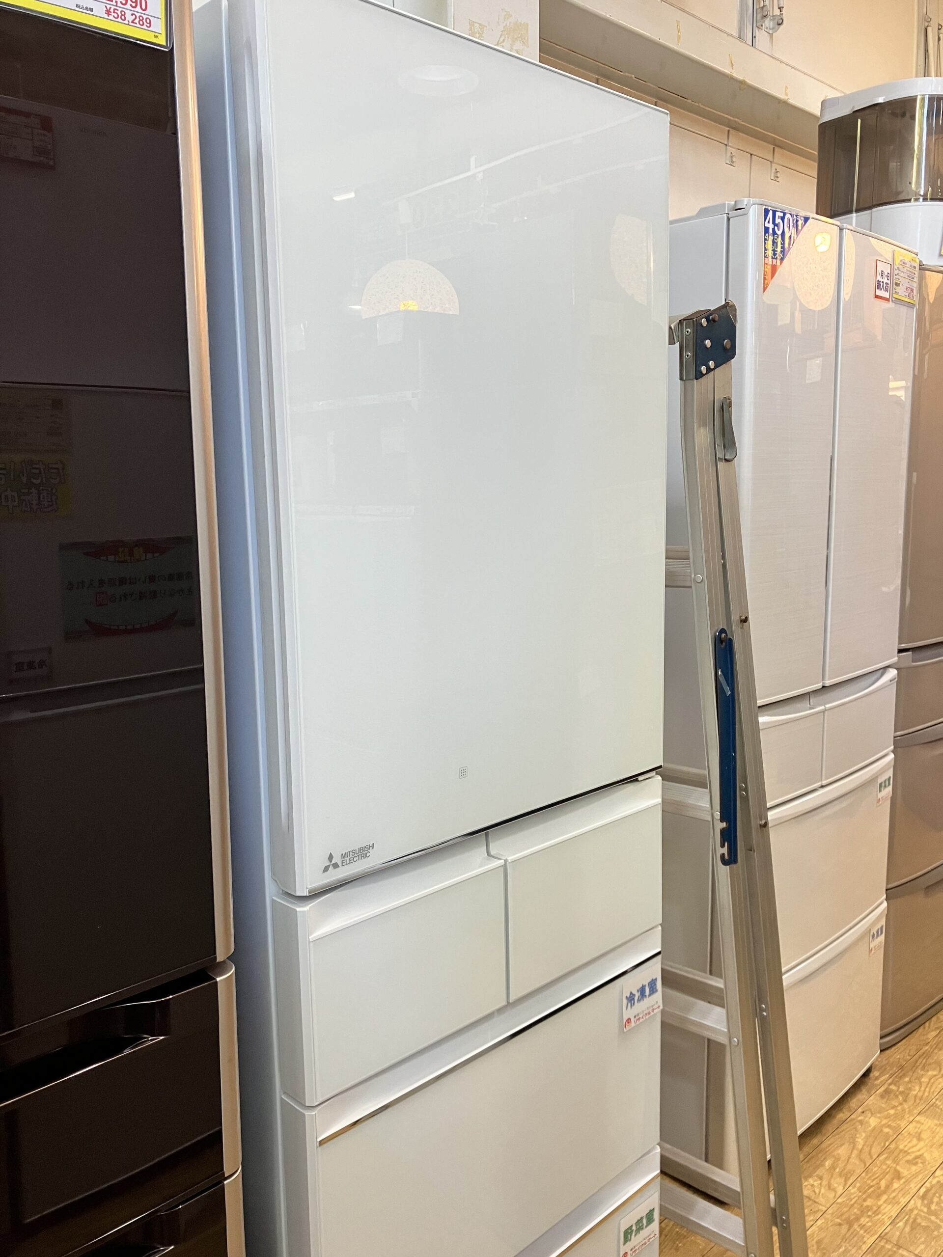 【2019年製 MITSUBISHI 三菱 455L冷蔵庫 MR-B46D】お買取りしました！ - リサイクルマートは現在冷蔵庫の買取、家具の買取強化中です！お気軽にお問い合わせください。
