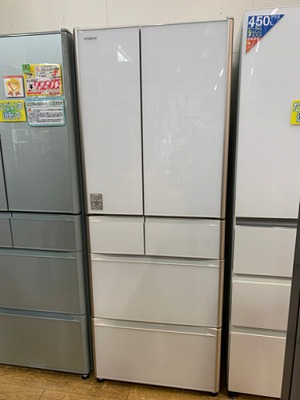 【⭐️美品⭐️2018年製 HITACHI 475Lフレンチドア冷蔵庫 R-XG4800H（XW） ガラストップ 真空チルド 日本製 日立 】お買取りしました! - リサイクルマートは現在冷蔵庫の買取、家具の買取強化中です！お気軽にお問い合わせください。