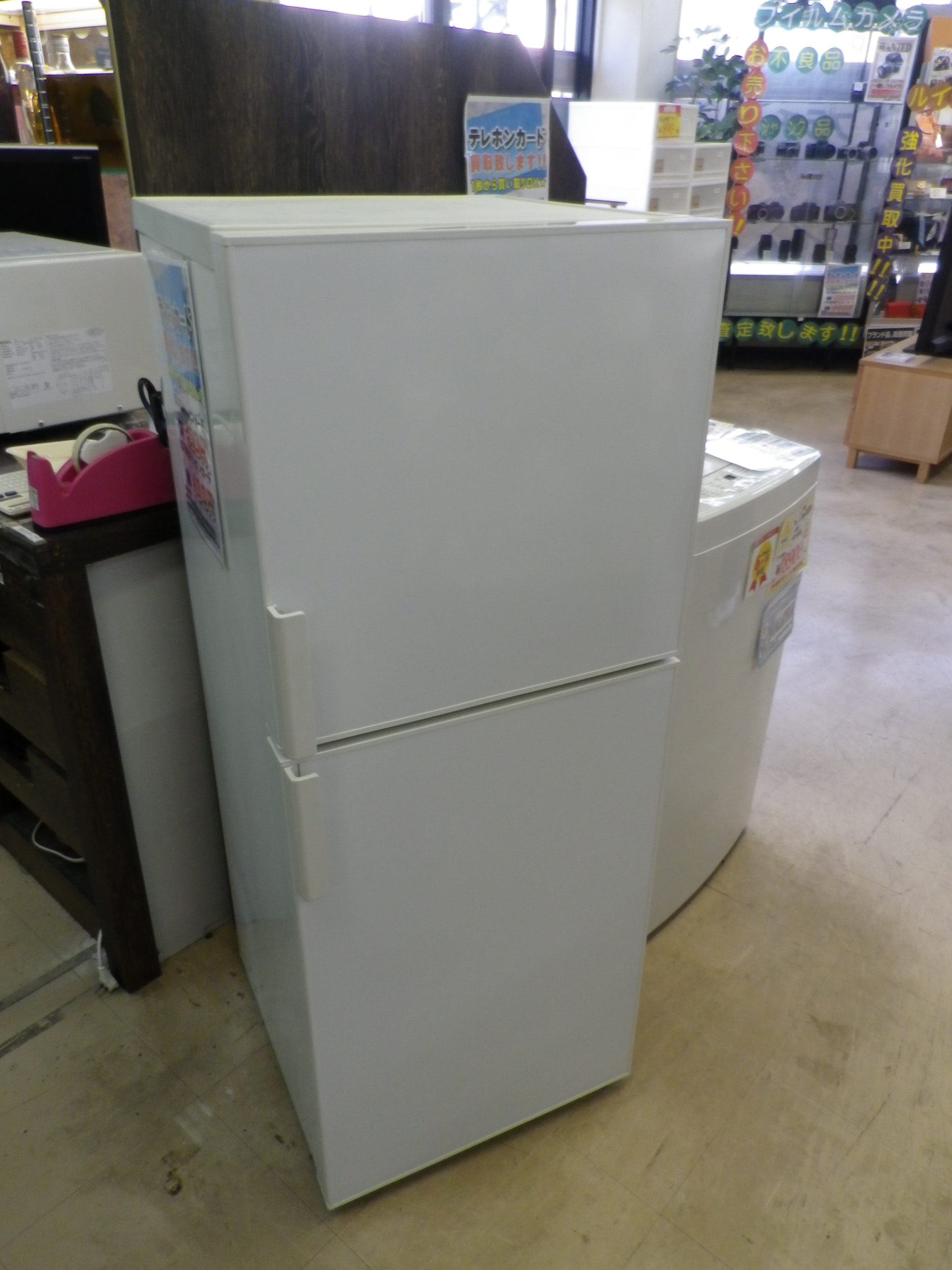 【2019年製 無印良品 無印 MUJI 137L 冷蔵庫 AMJ-14D】を買取させて頂きました！ - リサイクルマートは現在冷蔵庫の買取、家具の買取強化中です！お気軽にお問い合わせください。
