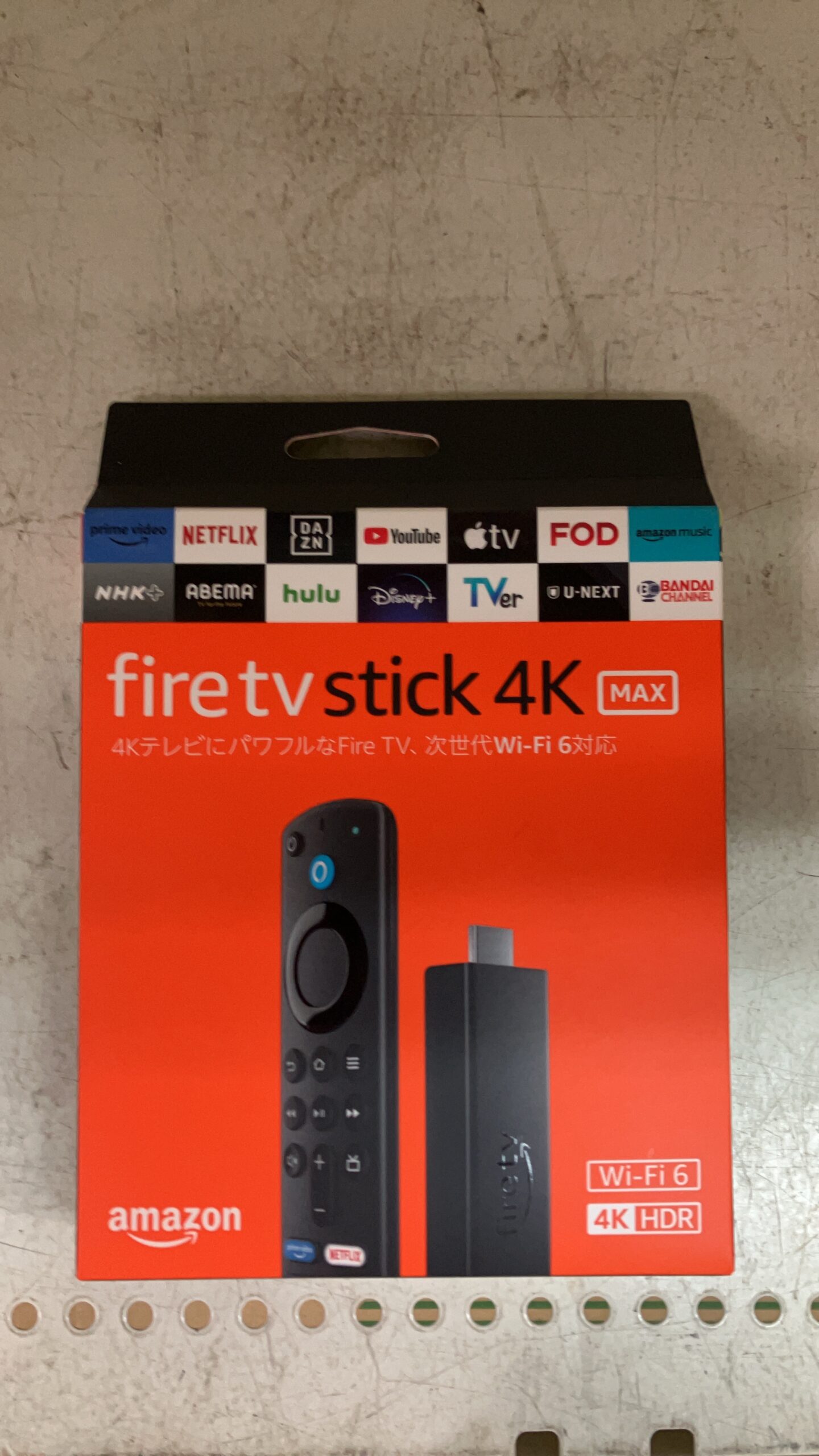 ファイヤースティックFire TV Stick 4K新品未使用