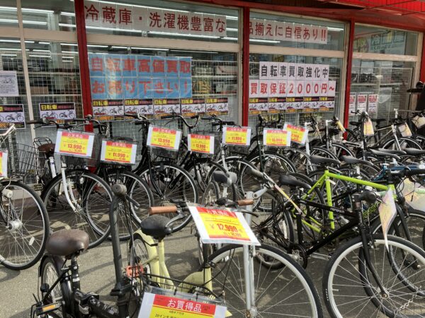🚲【自転車の買取強化中！】最低買取保証 2,000円✨