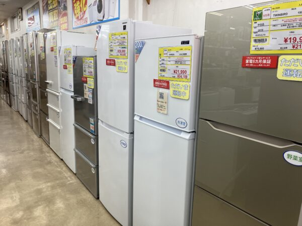 【大量入荷】ファミリー向け冷蔵庫が18台入荷！