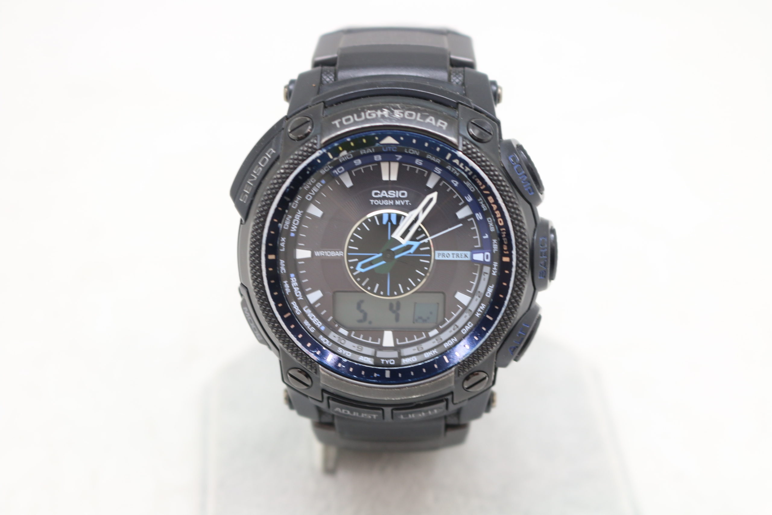 CASIO/カシオ PRW-5000Y PRO TREK/プロトレック 腕時計 電波 タフソーラー アナデジ 登山 気圧 高度計 方位計測 を買取させて頂きました！！ - リサイクルマートは現在冷蔵庫の買取、家具の買取強化中です！お気軽にお問い合わせください。