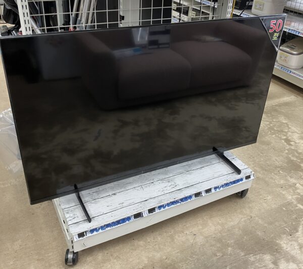 【50型4K液晶テレビ　SONY/ソニー　2023年製　KJ-50X80L】お買取り致しました！ - リサイクルマートは現在冷蔵庫の買取、家具の買取強化中です！お気軽にお問い合わせください。
