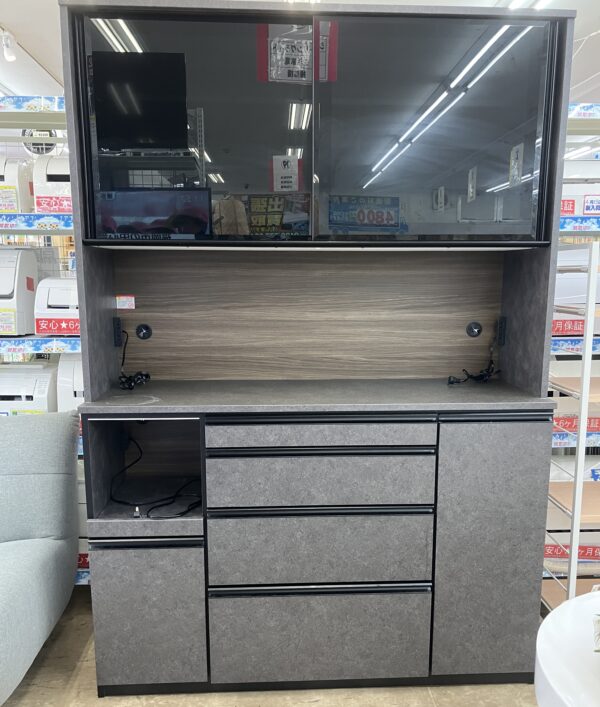 【レンジボード幅140cm　松田家具　ガバーナ】お買取り致しました！ - リサイクルマートは現在冷蔵庫の買取、家具の買取強化中です！お気軽にお問い合わせください。