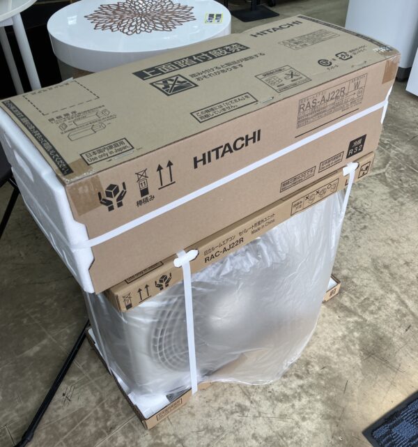 【HITACHI/日立　2.2kwエアコン　RAS-AJ22R　2024年モデル】お買取り致しました！ - リサイクルマートは現在冷蔵庫の買取、家具の買取強化中です！お気軽にお問い合わせください。