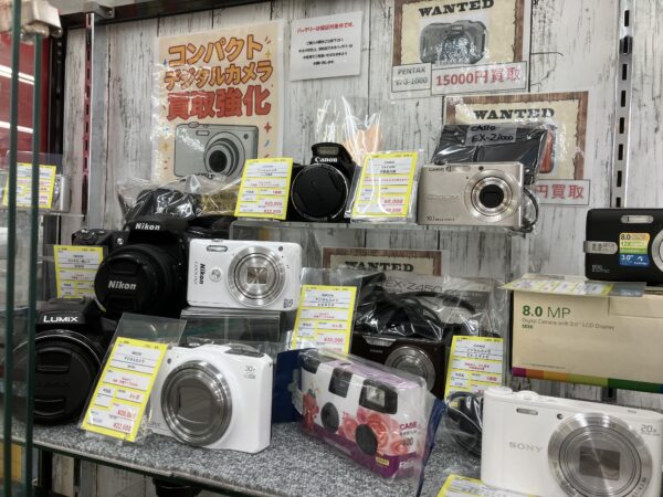 カメラ買取強化中！使わなくなったカメラを高価買取いたします！