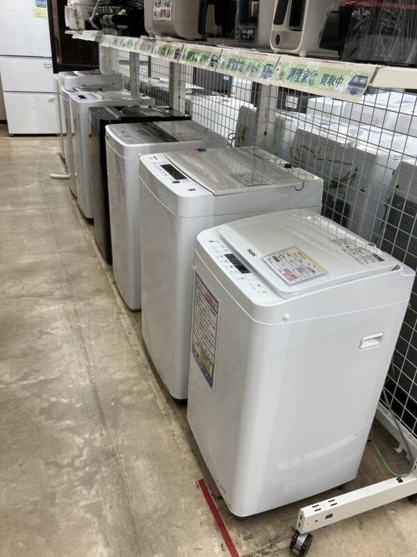 4kg～6kg洗濯機 買取強化中！！