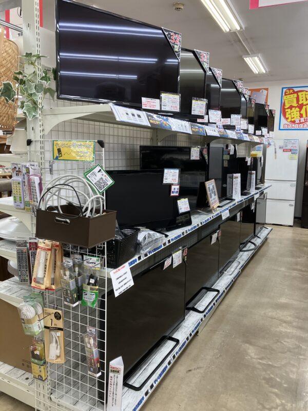 テレビ買取強化中！小型テレビ・動画配信対応テレビ大歓迎！
