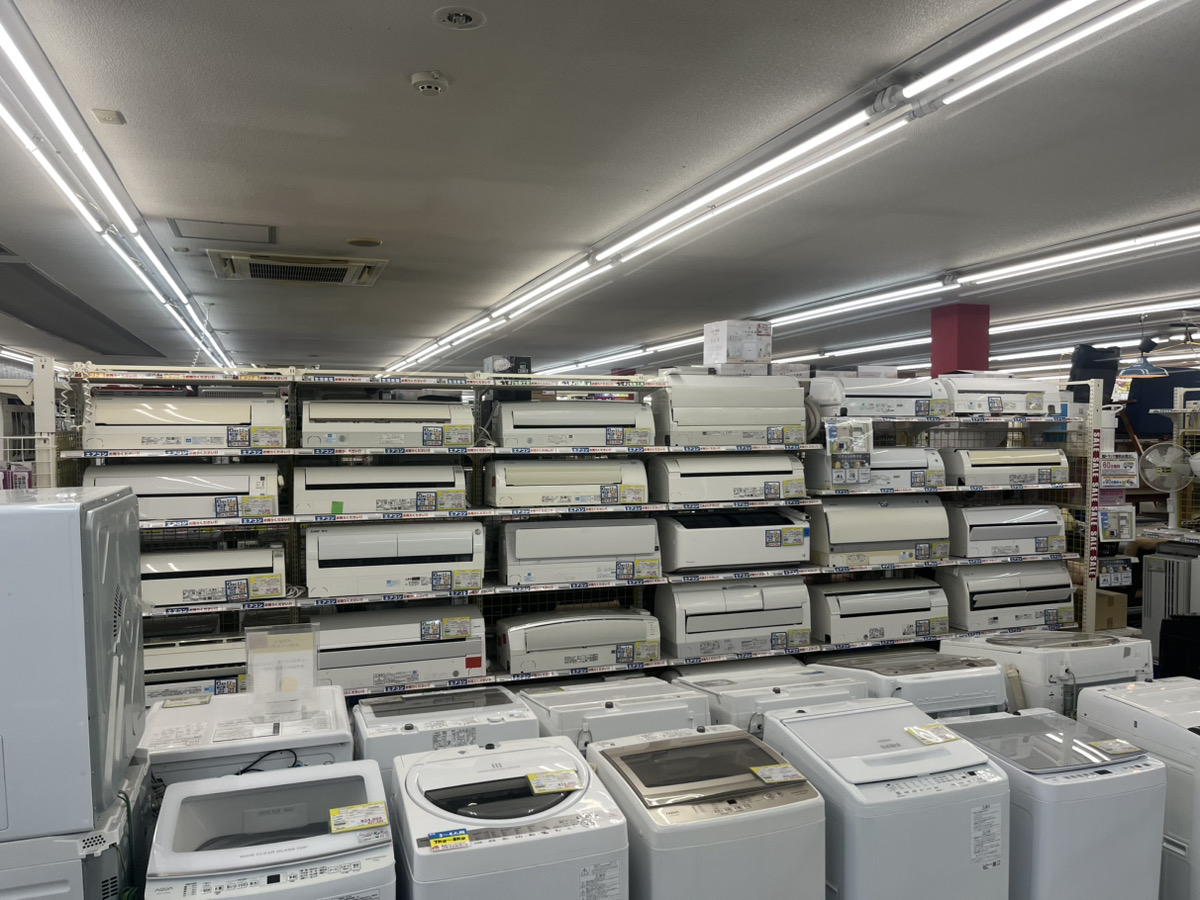 エアコンが続々入荷をしていますよ～！！