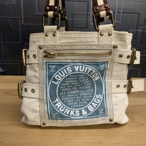 【LOUIS VUITTON ルイ ヴィトン クルーズライン グローブショッパーMM トートバッグ】をお買取りいたしました！ - リサイクルマートは現在冷蔵庫の買取、家具の買取強化中です！お気軽にお問い合わせください。