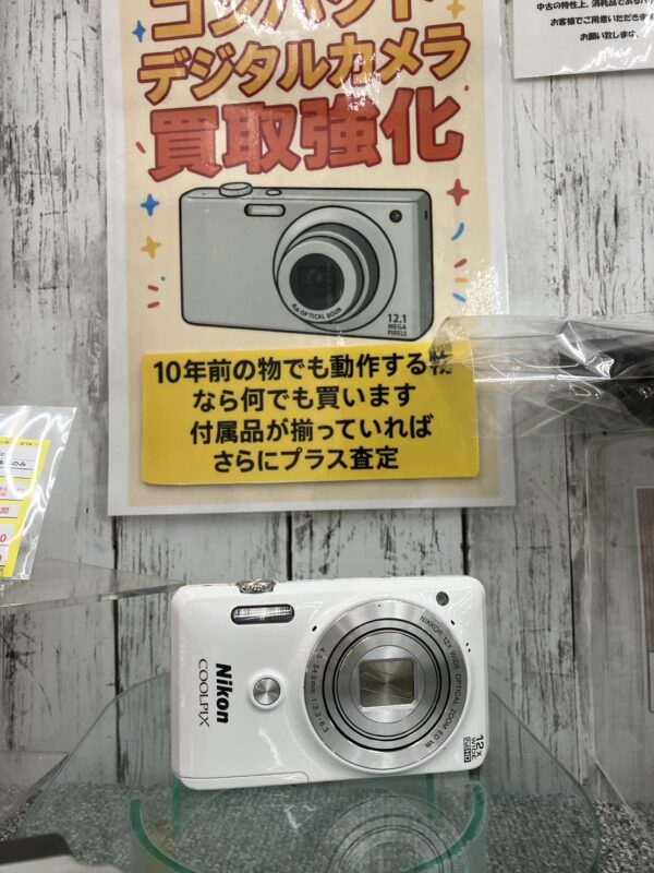 【デジタルカメラ　Nikon/ニコン　S6900　2014年】買取致します！ - リサイクルマートは現在冷蔵庫の買取、家具の買取強化中です！お気軽にお問い合わせください。