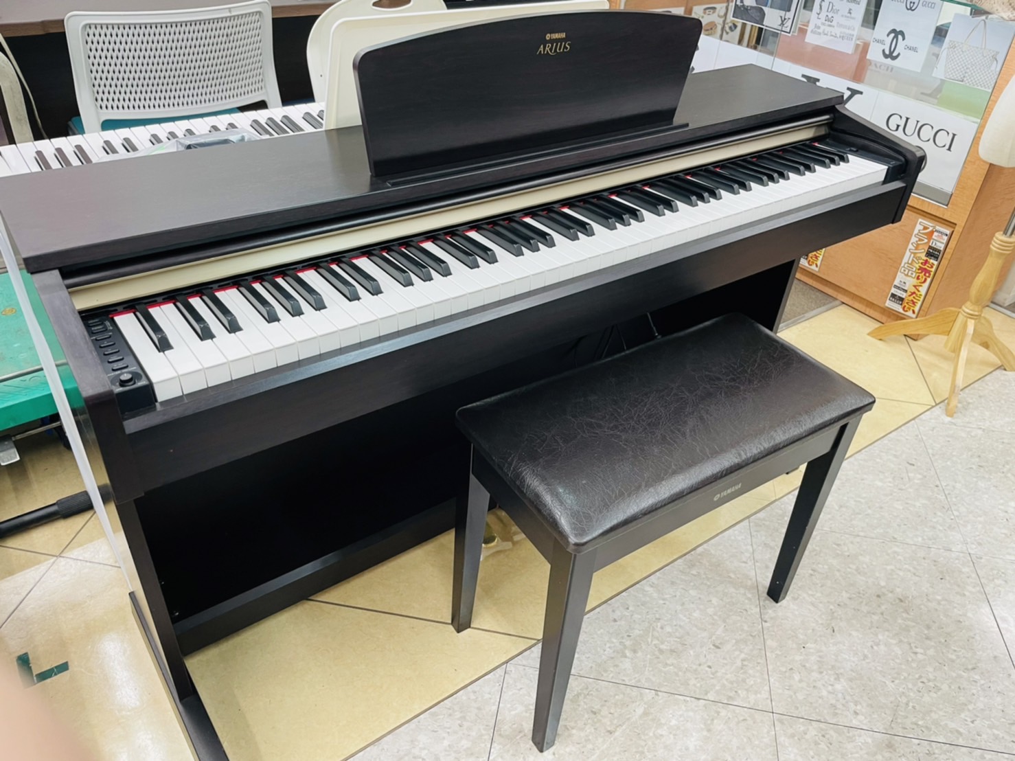 【YAMAHA(ヤマハ) ARIUS(アリウス) 電子ピアノ ♬定価￥84,800♫ YDP-160 2009年 88鍵】 - リサイクルマートは現在冷蔵庫の買取、家具の買取強化中です！お気軽にお問い合わせください。