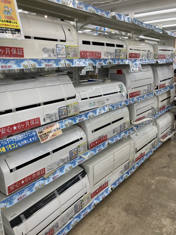 【エアコン】在庫十分でお待ちしております！