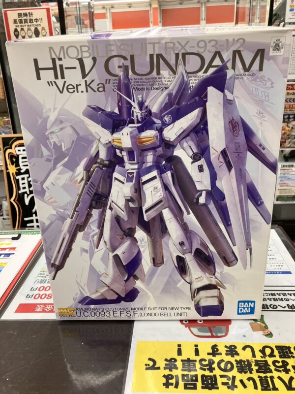 【BANDAI/バンダイ 🤖 ガンプラ MG 1/100 Hi-νガンダム】をお買取致しました！！ - リサイクルマートは現在冷蔵庫の買取、家具の買取強化中です！お気軽にお問い合わせください。