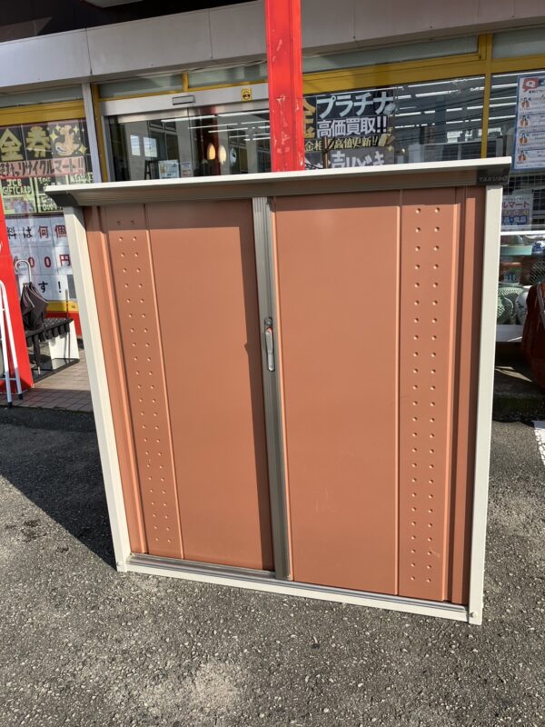 【田窪工業 物置 GP-117C W133cm】をお買取りいたしました。リサイクルショップ☆糸島 - リサイクルマートは現在冷蔵庫の買取、家具の買取強化中です！お気軽にお問い合わせください。