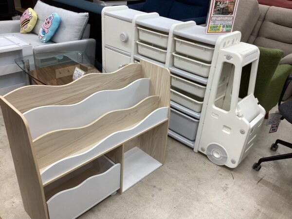 【キッズ家具特集★】おもちゃ収納から絵本棚まで！リサイクルマート片江店でお子様のお部屋をおしゃれに楽しく模様替え🚀