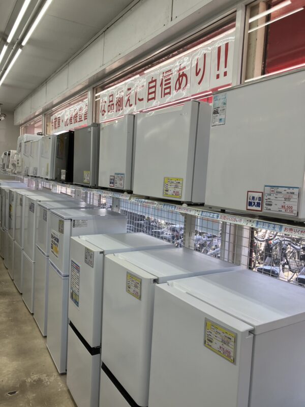 【単身用冷蔵庫】【ワンドア冷蔵庫】在庫十分でお安置しております。