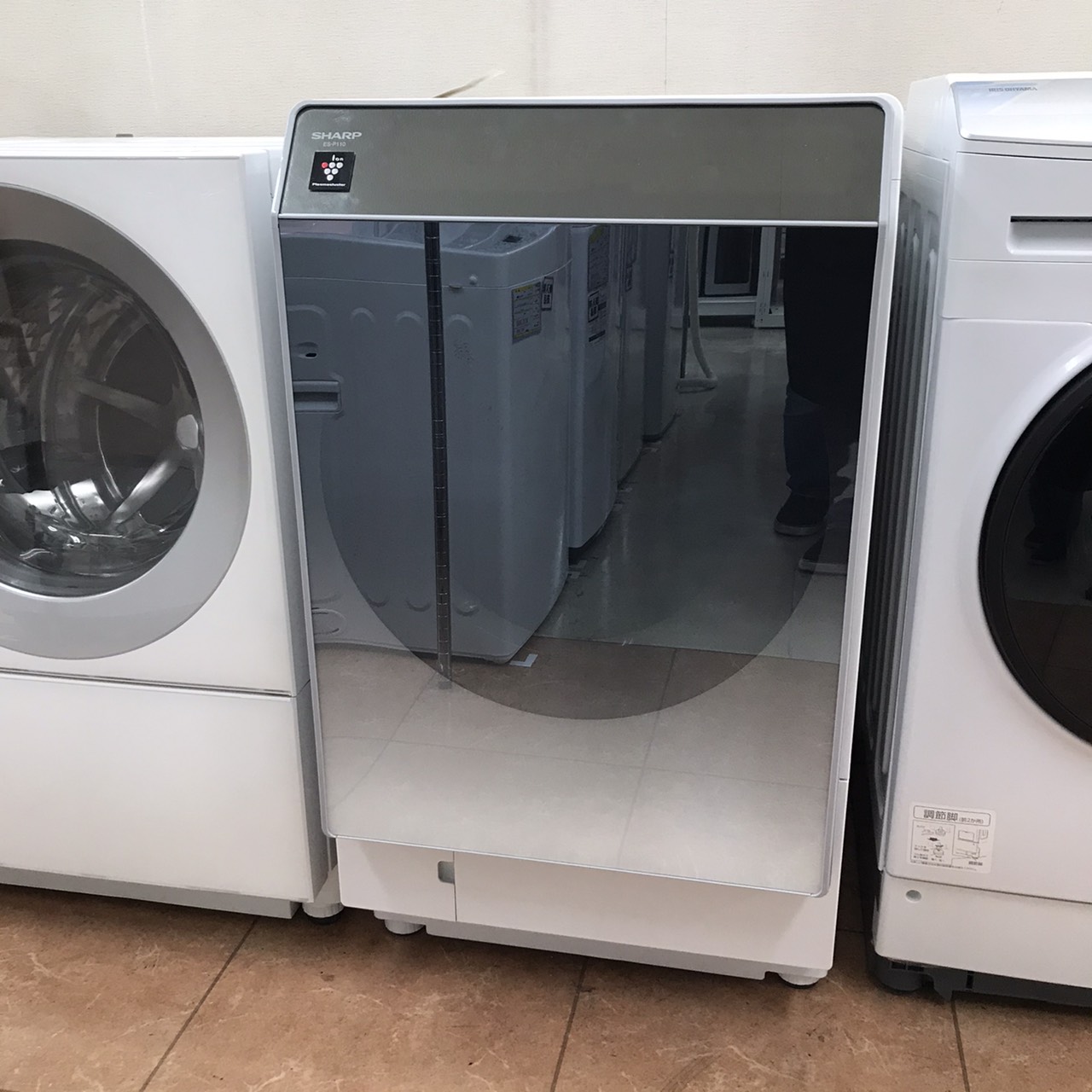 【SHARP 11.0/6.0㎏ドラム式洗濯乾燥機 ES-P110-SL 2018年製 シャープ】お買取り致しました!⭐福岡市 城南区 リサイクルショップ リサイクルマート片江店⭐ - リサイクルマートは現在冷蔵庫の買取、家具の買取強化中です！お気軽にお問い合わせください。
