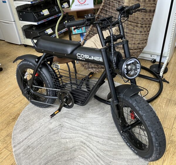 【COSWHEEL MIRAI GT 電動アシスト自転車】入荷しました!!☆リサイクルマート☆