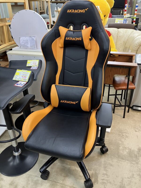 【AKRACING ゲーミングチェア Nitro】をお買取りいたしました。 - リサイクルマートは現在冷蔵庫の買取、家具の買取強化中です！お気軽にお問い合わせください。