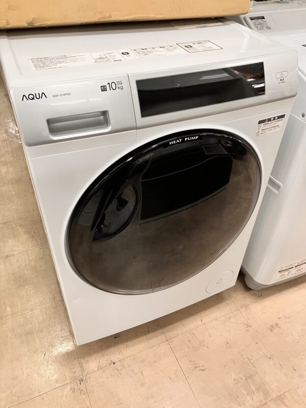 【AQUA　アクア　10/5.0kgドラム式洗濯乾燥機　AQW-D10P　2024年製】をお買取致しました！！ - リサイクルマートは現在冷蔵庫の買取、家具の買取強化中です！お気軽にお問い合わせください。