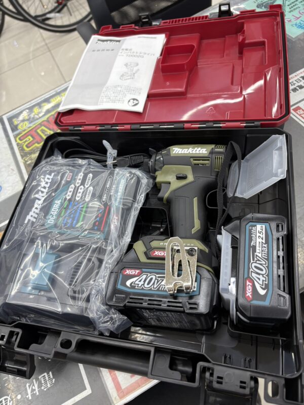 マキタ人気の40Vインパクト未使用品入荷しました！！