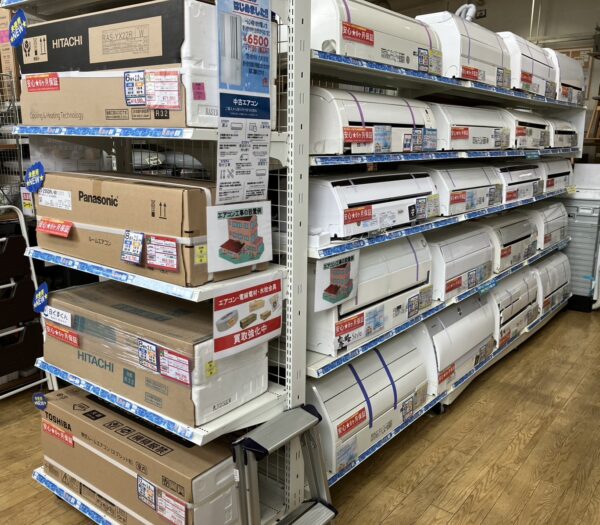 暑くなる前が勝負!エアコン選びはお早めに!【リサイクマート大橋店】
