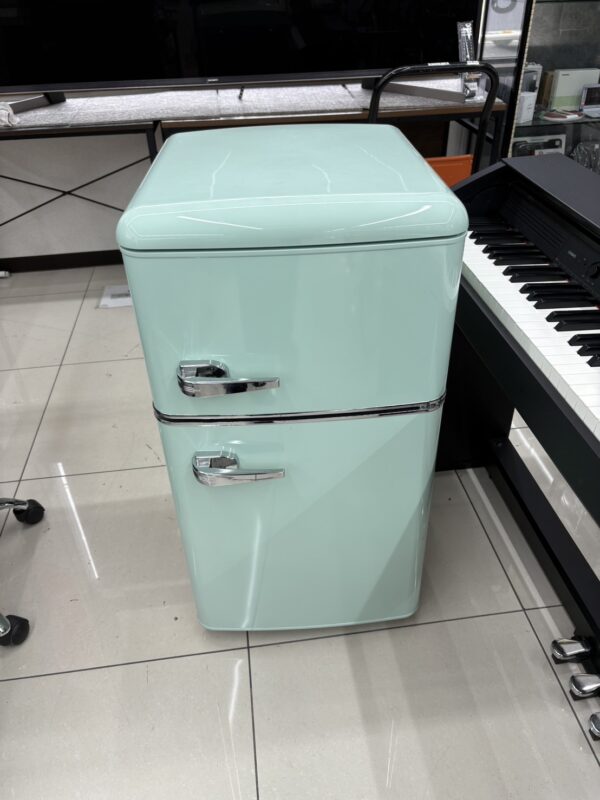 【レトロデザイン/オーヤマ/81L冷蔵庫/PRR-082D-LG/2023年製】をお買取致しました！！ - リサイクルマートは現在冷蔵庫の買取、家具の買取強化中です！お気軽にお問い合わせください。