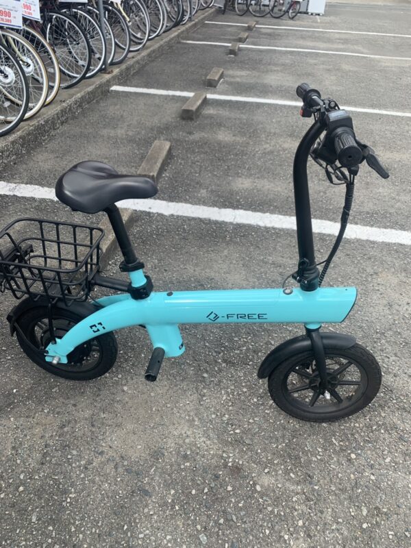 14インチ特定小型原動機付自転車 E-FREE01 をお買取りいたしました。 - リサイクルマートは現在冷蔵庫の買取、家具の買取強化中です！お気軽にお問い合わせください。
