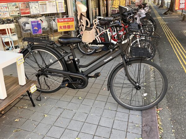 🔋【自転車買取】坂道もラクラク快適走行！パナソニックの電動アシスト自転車をお買取りいたしました！🔋 - リサイクルマートは現在冷蔵庫の買取、家具の買取強化中です！お気軽にお問い合わせください。