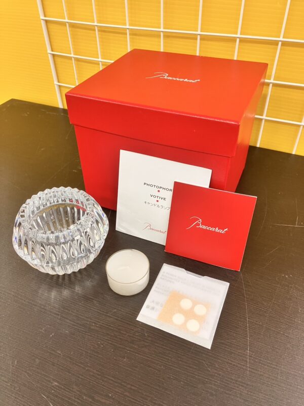 【至高の輝き】バカラ（Baccarat）ミルニュイ キャンドルランプをお買取いたしました！💎✨ - リサイクルマートは現在冷蔵庫の買取、家具の買取強化中です！お気軽にお問い合わせください。