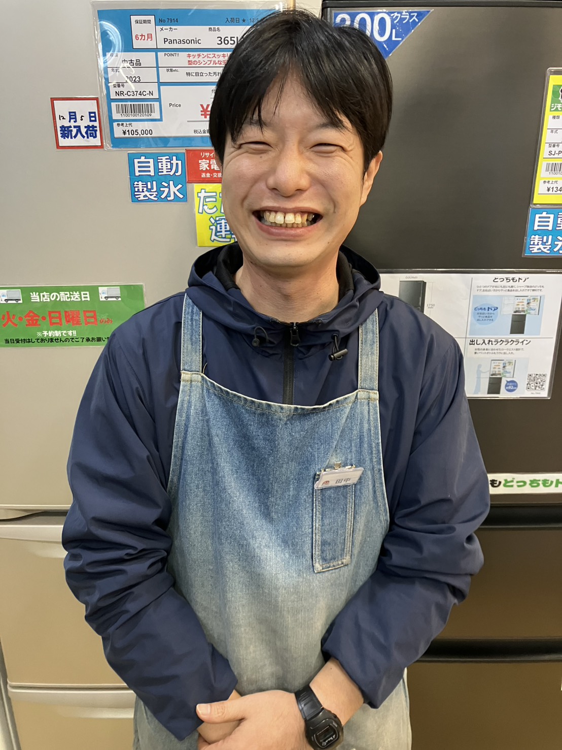 <small>リサイクルマート</small>大橋店店長