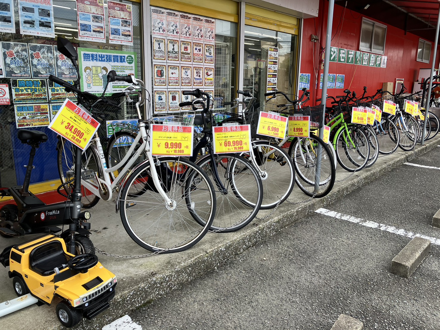💥自転車を買うならココ！糸島No.1級の在庫量！💰売るなら2000円保証で安心高価買取！九大生も急げ！