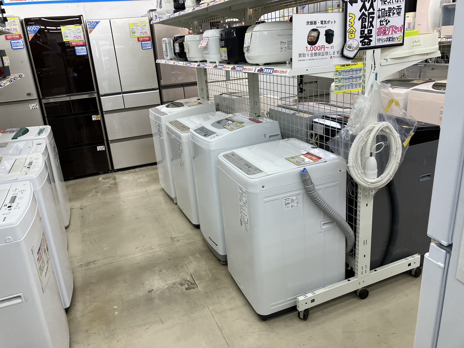 🌟【地域最大級！常時26台展示】洗濯機を買うなら“リサイクルマート糸島店”におまかせ！高価買取も強化中！🌟