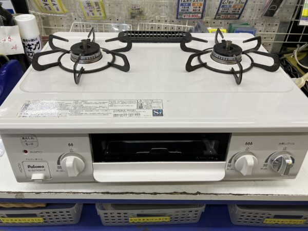 パロマ LPガスコンロ IC-S37KSH-R　2019年製 をお買取りいたしました - リサイクルマートは現在冷蔵庫の買取、家具の買取強化中です！お気軽にお問い合わせください。